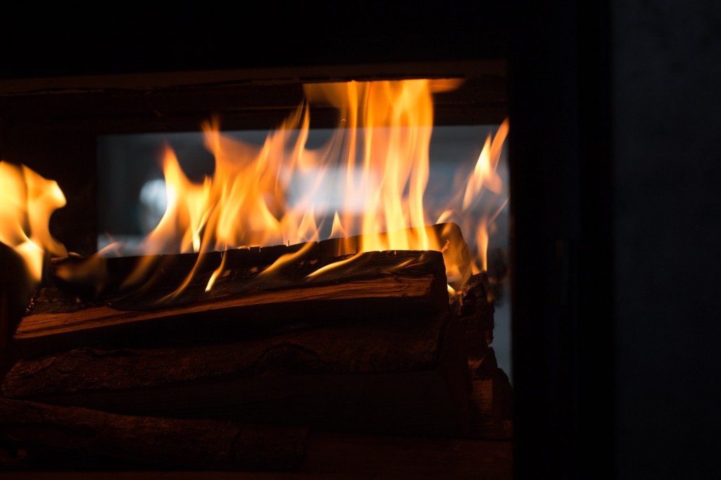 Nachtspeicher Kamin